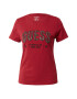 GUESS Tricou 'MIRELA' rubiniu / negru - Pled.ro