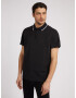 GUESS Tricou negru / alb - Pled.ro