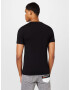 GUESS Tricou negru / alb - Pled.ro