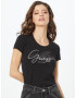 GUESS Tricou negru / alb - Pled.ro