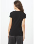 GUESS Tricou negru / alb - Pled.ro