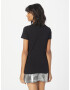 GUESS Tricou negru / alb - Pled.ro