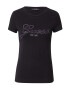 GUESS Tricou negru / alb - Pled.ro