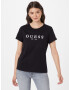 GUESS Tricou negru / alb - Pled.ro