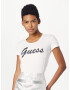 GUESS Tricou negru / alb - Pled.ro