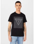 GUESS Tricou negru / alb - Pled.ro