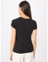 GUESS Tricou negru / argintiu - Pled.ro