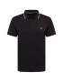 GUESS Tricou 'NOLAN' negru / alb - Pled.ro