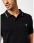 GUESS Tricou 'NOLAN' negru / alb - Pled.ro