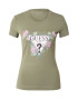 GUESS Tricou oliv / lila / negru / alb - Pled.ro