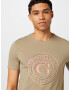 GUESS Tricou oliv / roz - Pled.ro