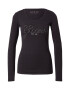 GUESS Tricou 'RAISA' negru / alb - Pled.ro