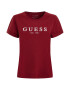 GUESS Tricou roșu / alb - Pled.ro