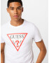 GUESS Tricou roșu / negru / alb - Pled.ro