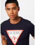 GUESS Tricou roșu / negru / alb - Pled.ro