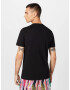 GUESS Tricou roșu / negru / alb - Pled.ro