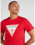 GUESS Tricou roșu / negru / alb - Pled.ro