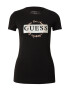 GUESS Tricou roz pastel / negru / alb - Pled.ro