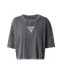 GUESS Tricou 'STARS' gri argintiu / negru denim / alb - Pled.ro