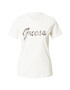 GUESS Tricou transparent / alb - Pled.ro