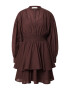 Guido Maria Kretschmer Women Rochie tip bluză 'Inska' roșu burgundy - Pled.ro