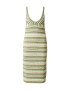 Guido Maria Kretschmer Women Rochie tricotat 'Sina' galben deschis / verde mentă / verde pastel / alb natural - Pled.ro