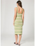 Guido Maria Kretschmer Women Rochie tricotat 'Sina' galben deschis / verde mentă / verde pastel / alb natural - Pled.ro