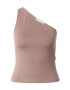 Guido Maria Kretschmer Women Top 'Halina' bej / gri taupe - Pled.ro