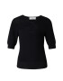 Guido Maria Kretschmer Collection Tricou 'Stefanie' negru - Pled.ro