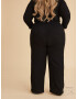 Guido Maria Kretschmer Curvy Collection Pantaloni 'Mele' negru - Pled.ro