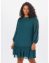 Guido Maria Kretschmer Curvy Collection Rochie de cocktail 'Ida' verde smarald - Pled.ro