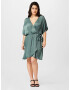 Guido Maria Kretschmer Curvy Rochie 'Eve' verde - Pled.ro