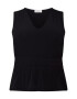 Guido Maria Kretschmer Curvy Top 'Enie' negru - Pled.ro