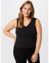 Guido Maria Kretschmer Curvy Top 'Lali' negru - Pled.ro