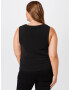 Guido Maria Kretschmer Curvy Top 'Lali' negru - Pled.ro