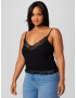 Guido Maria Kretschmer Curvy Top 'Pina' negru - Pled.ro