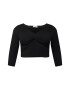 Guido Maria Kretschmer Curvy Collection Tricou 'Lola' negru - Pled.ro