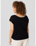 Guido Maria Kretschmer Curvy Collection Tricou 'Sastra' negru - Pled.ro