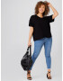 Guido Maria Kretschmer Curvy Collection Tricou 'Vicky' negru - Pled.ro