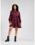 Guido Maria Kretschmer Curvy Rochie 'Vivian' roșu bordeaux - Pled.ro