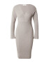 Guido Maria Kretschmer Women Rochie tricotat 'Noelle' gri - Pled.ro