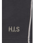 H.I.S Pantaloni albastru marin / alb - Pled.ro