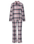 H.I.S Pijama albastru / lila / roz / alb - Pled.ro