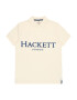 Hackett London Tricou albastru închis / alb lână - Pled.ro