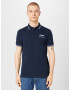 Hackett London Tricou bleumarin / alb - Pled.ro