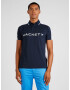 Hackett London Tricou bleumarin / alb - Pled.ro