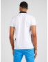 Hackett London Tricou bleumarin / alb - Pled.ro