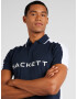 Hackett London Tricou bleumarin / alb - Pled.ro