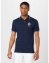 Hackett London Tricou bleumarin / alb - Pled.ro