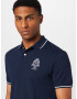 Hackett London Tricou bleumarin / alb - Pled.ro